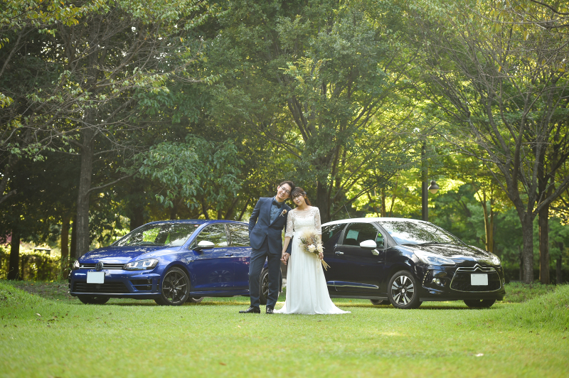 愛車との撮影希望。