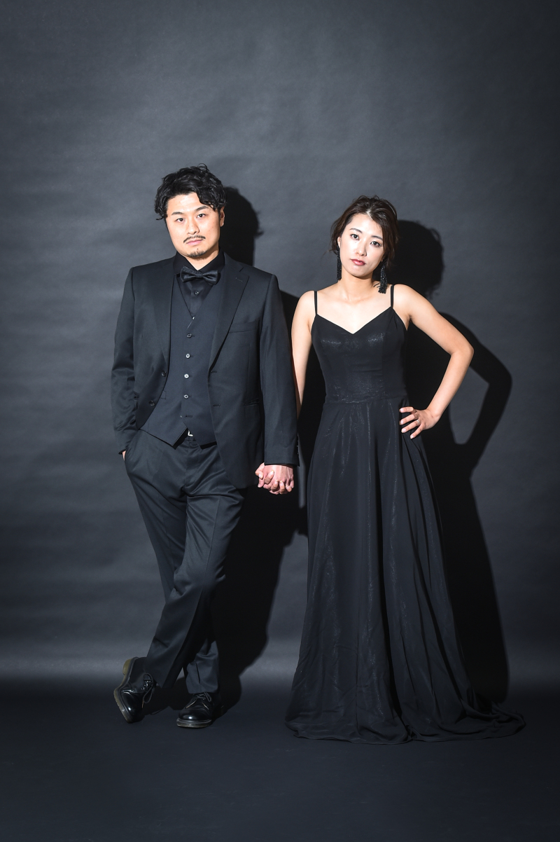 楽しんだブラックコーデ撮影