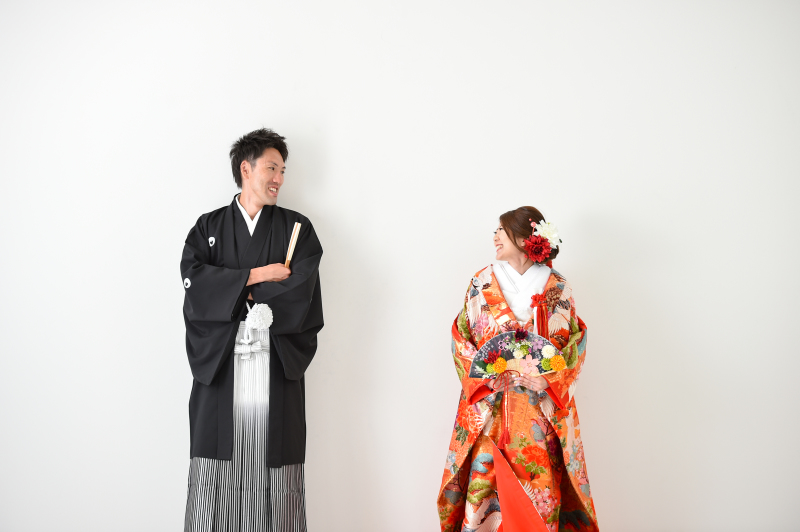 和装に着替えて・・・