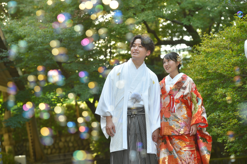 新郎様もお色直し