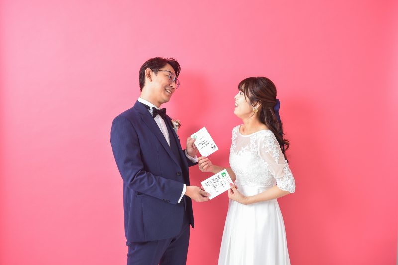 「はい、どうぞ」3