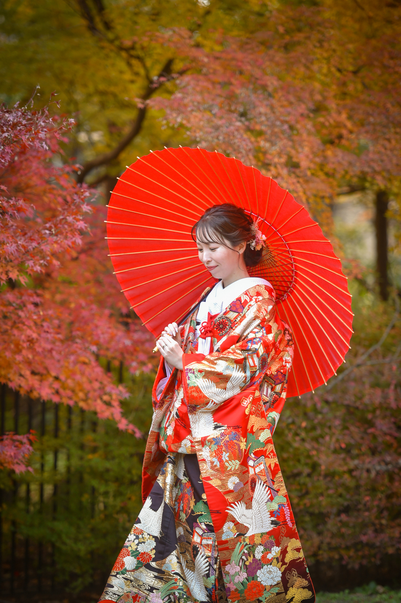 ソロショット（新婦）