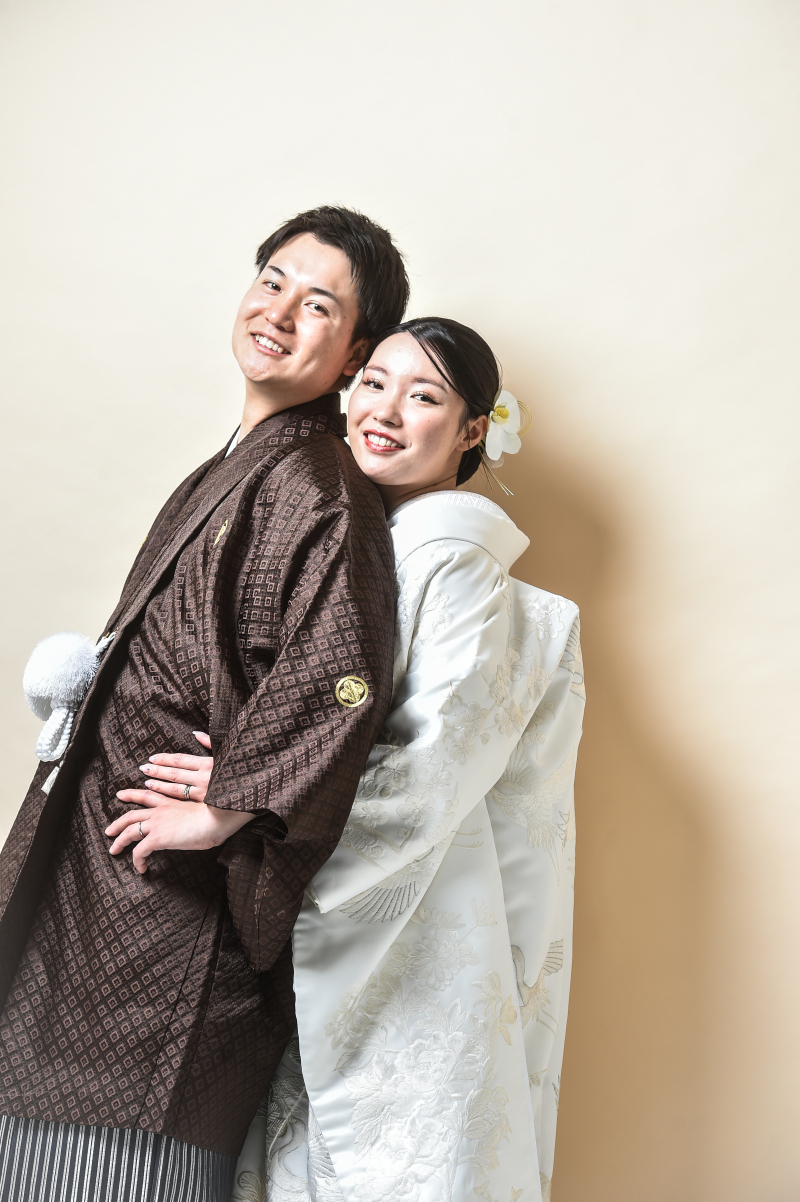 ベージュバック