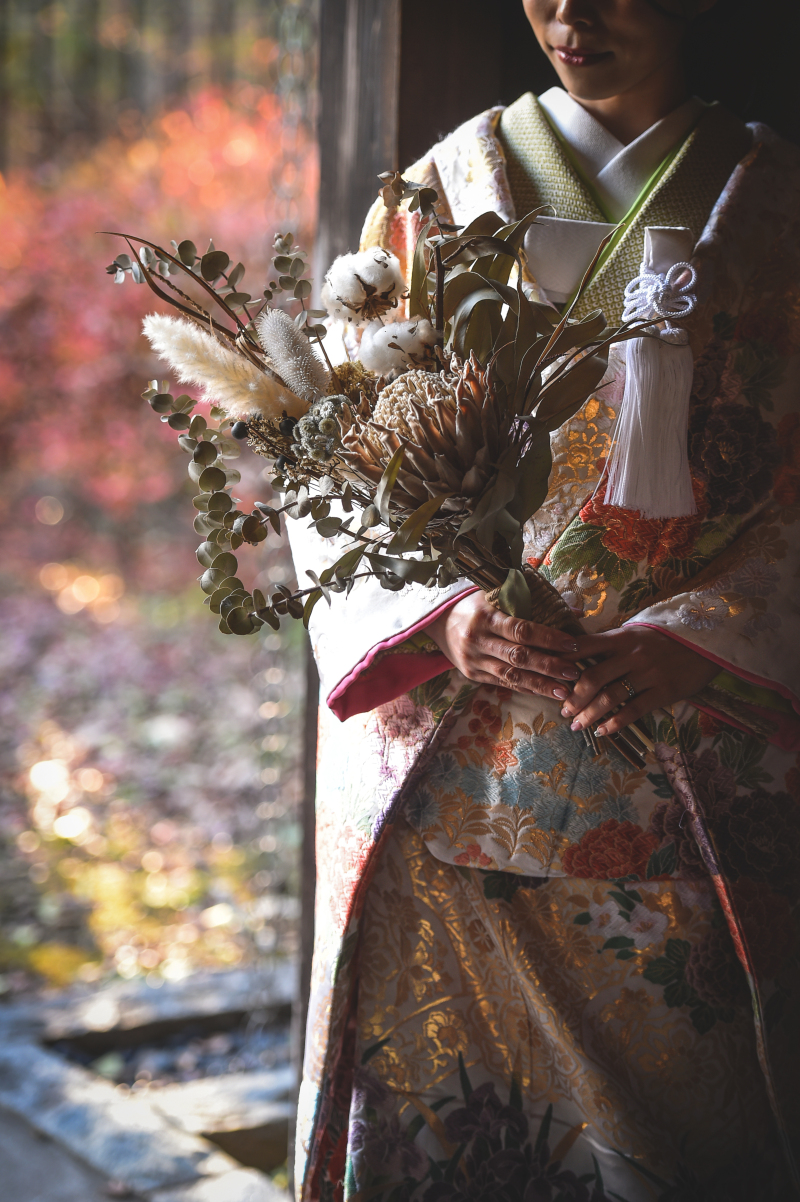 ブーケ持参・・・