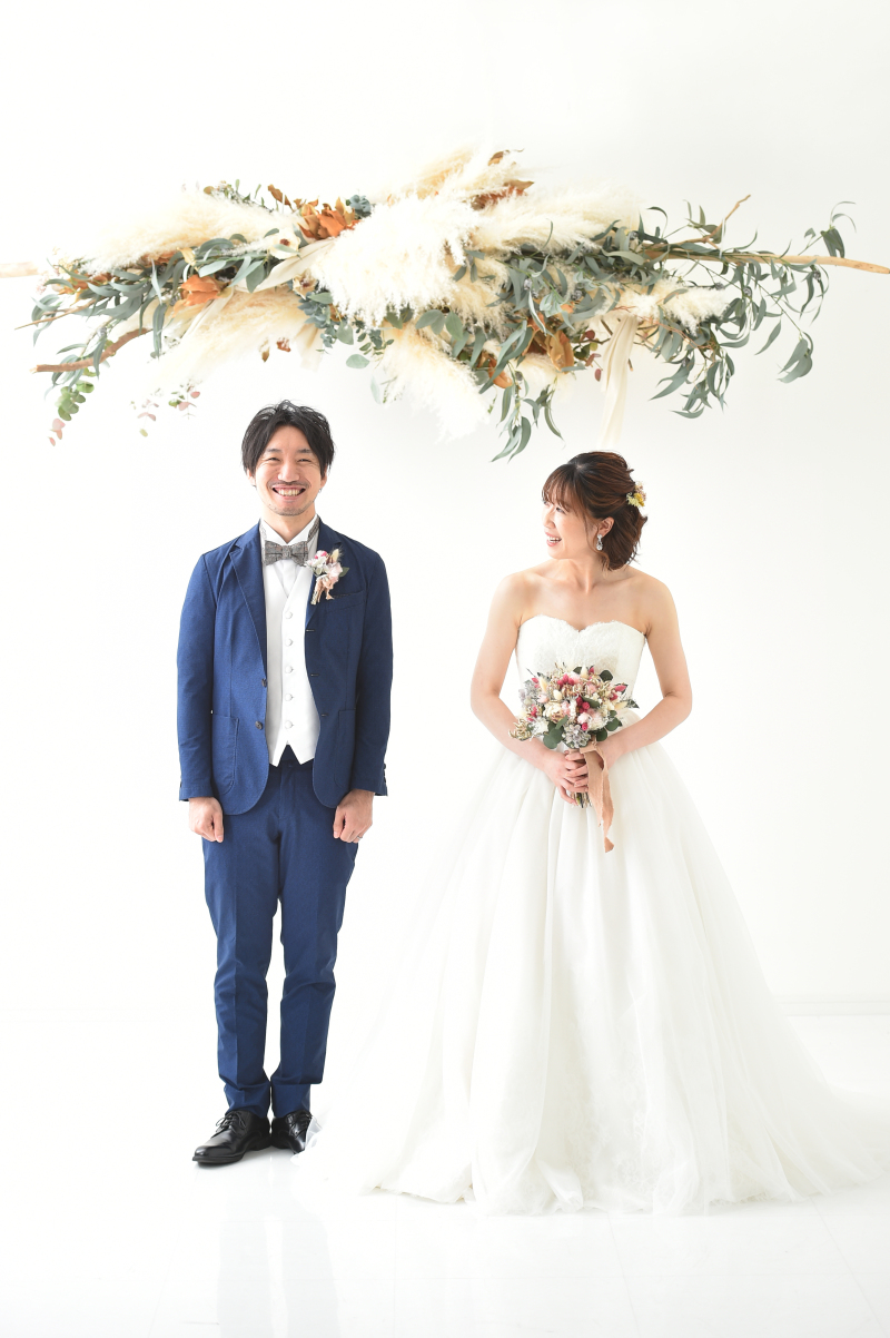 新婦様の見つめる先・・・