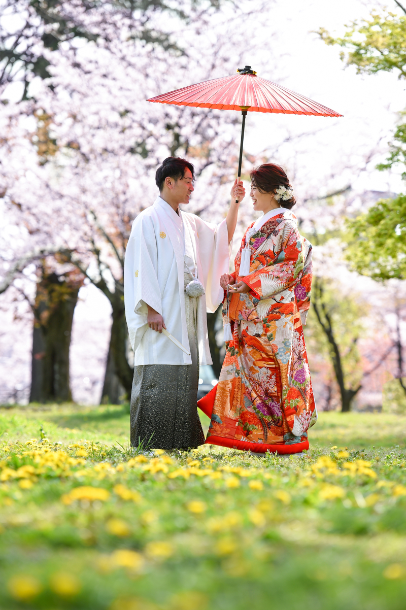 桜とタンポポ・・・