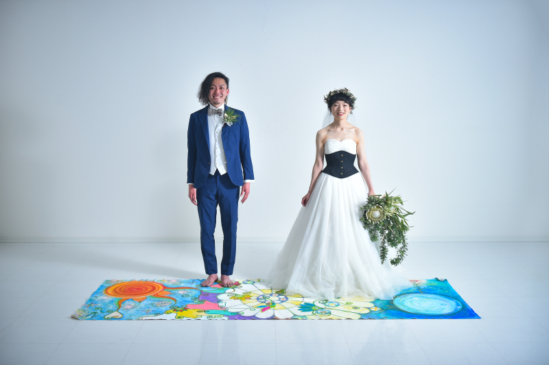 タペストリーを・・・