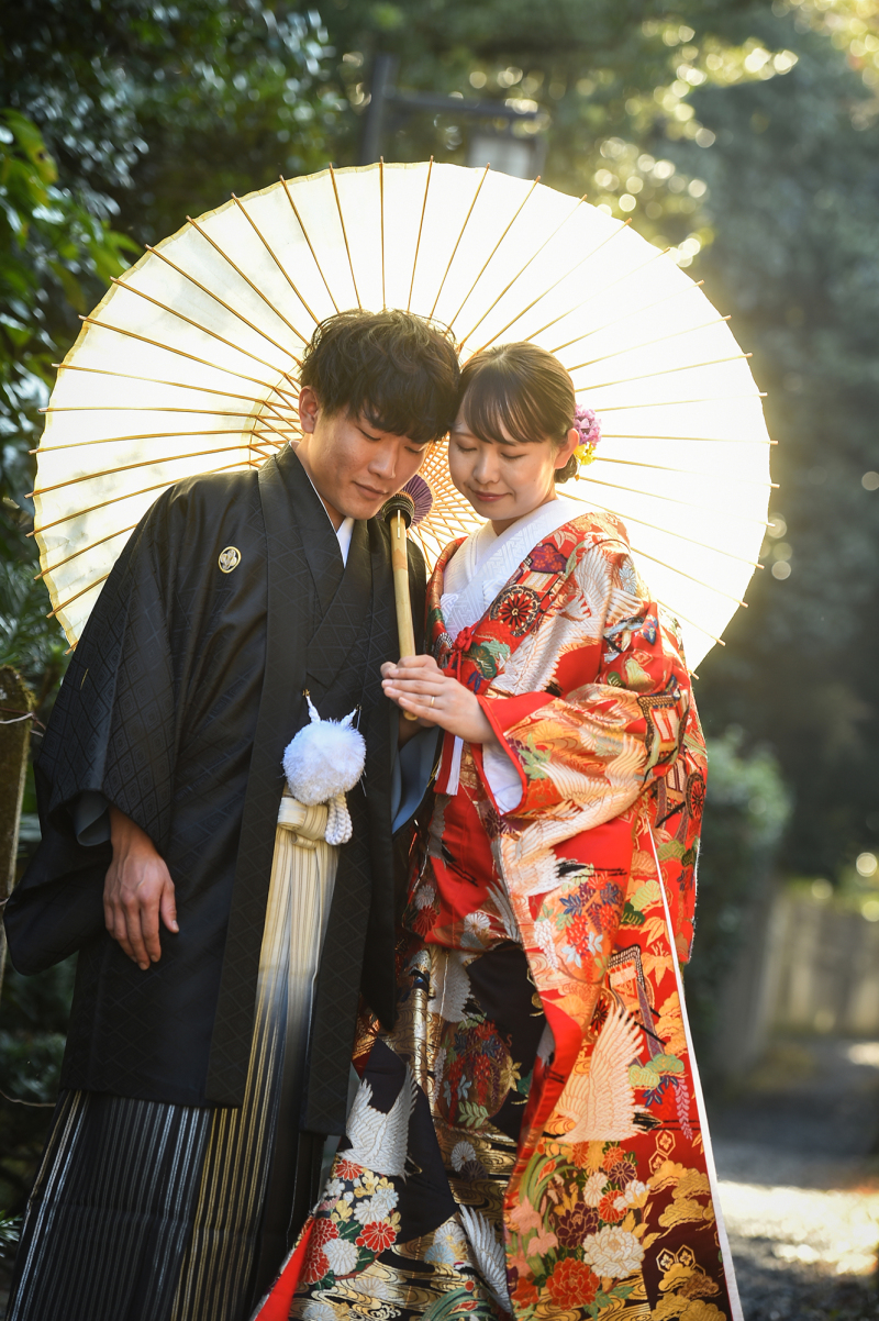 神々しい新郎新婦様☆