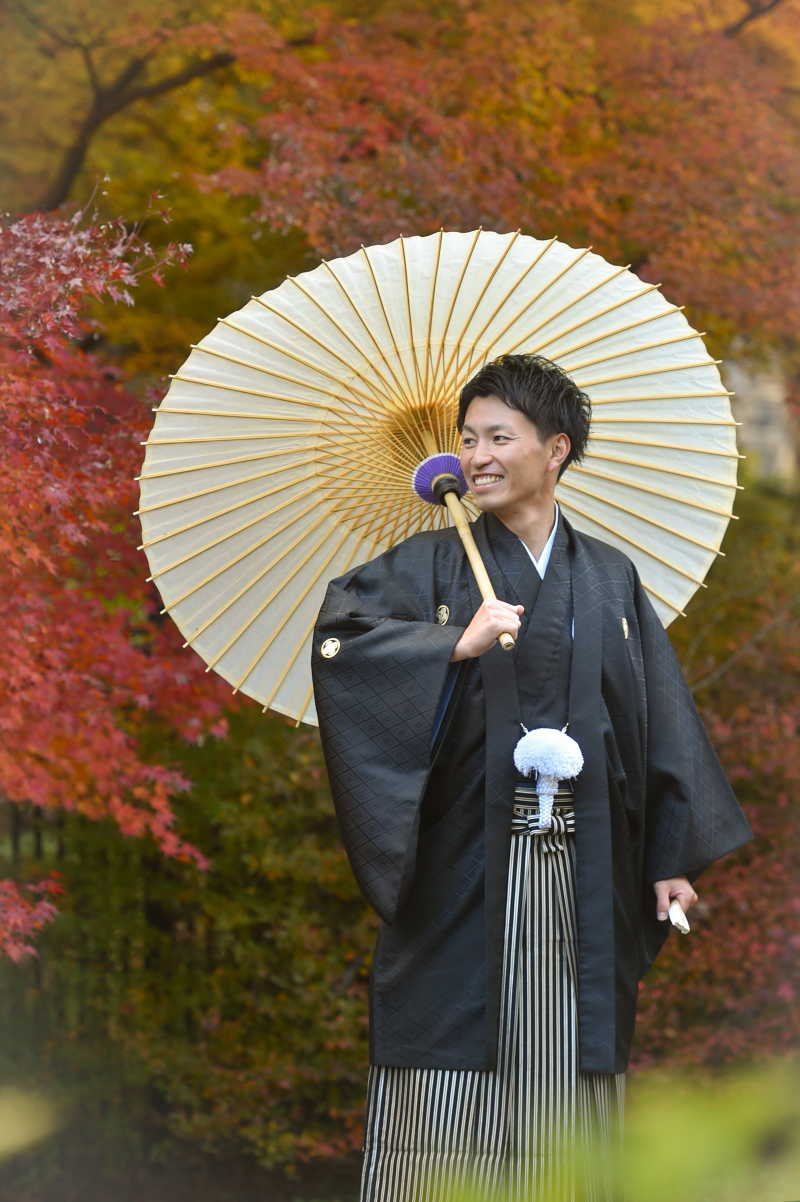 ソロショット（新郎）