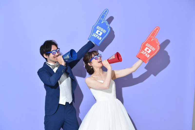 【洋装１】スタジオ　〜Olympic year Wedding〜