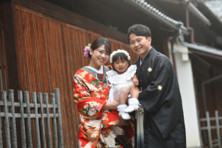 洋装１点・和装１点　スタジオ＋ロケーション