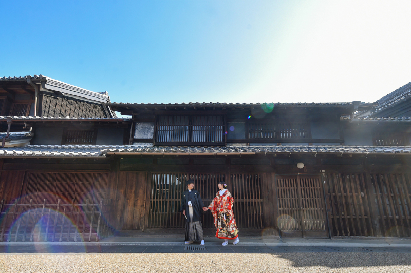 川原町で撮影開始!!