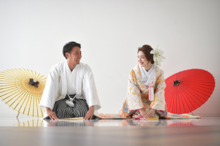 【和装１点】スタジオ→ロケーション　〜Lily flower〜