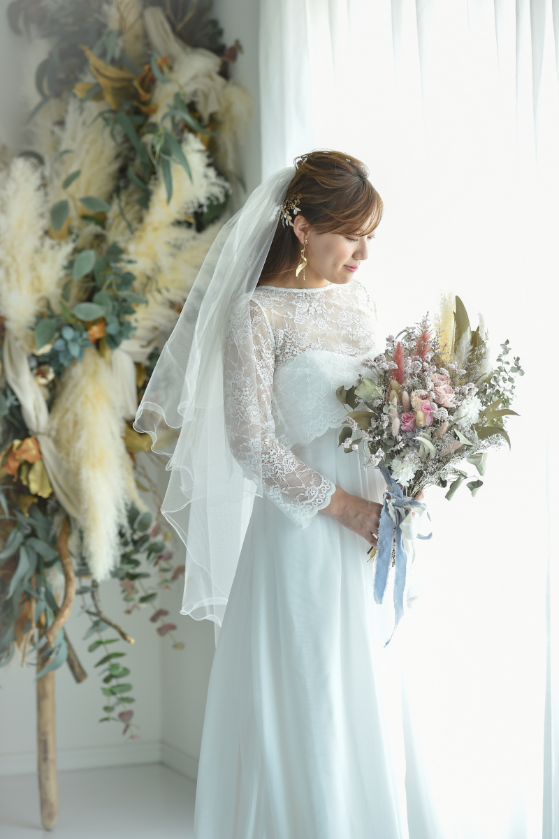 持ち込みのブーケと・・・