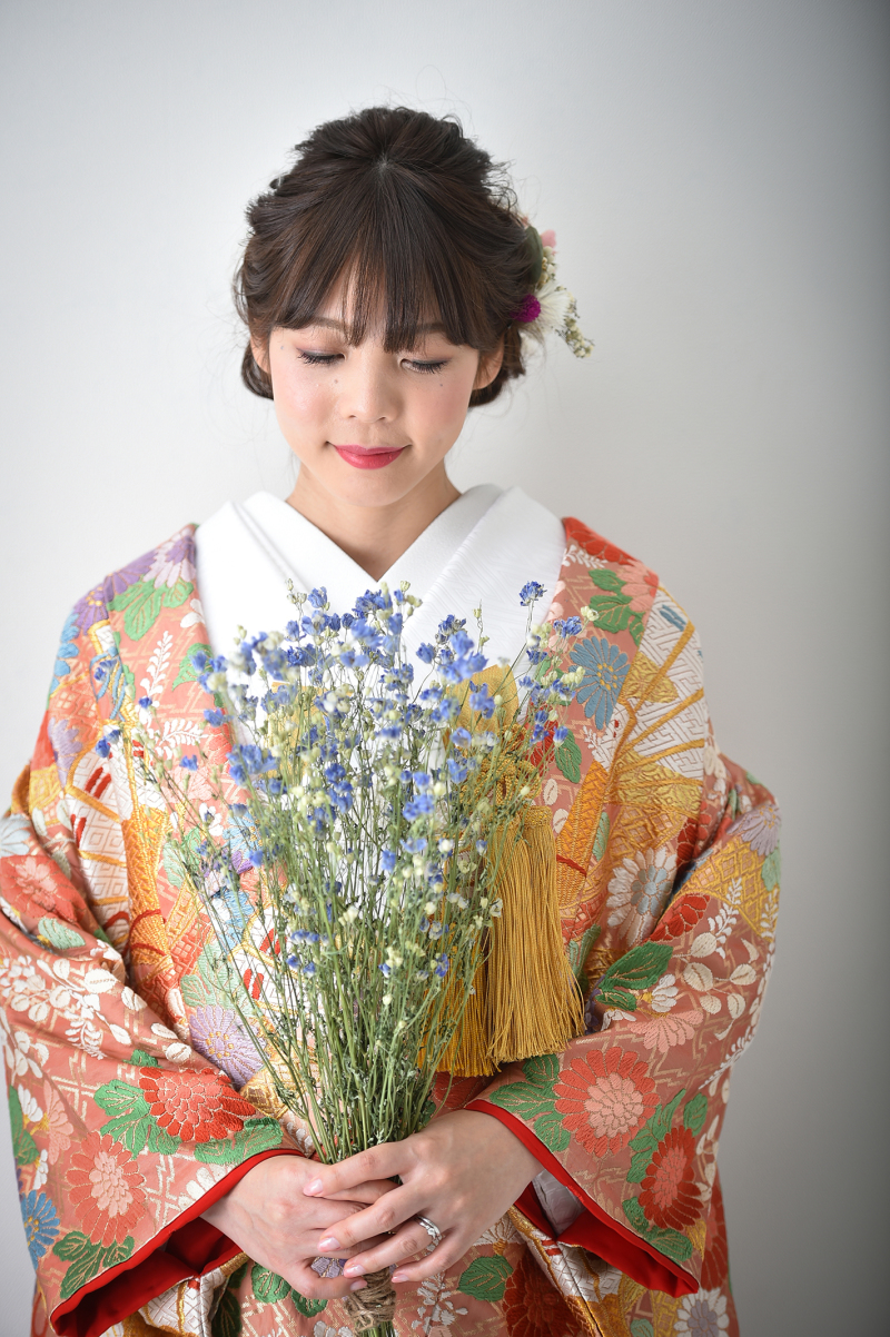 新婦様ソロショット・・・