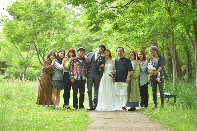 家族写真（ロケーション）