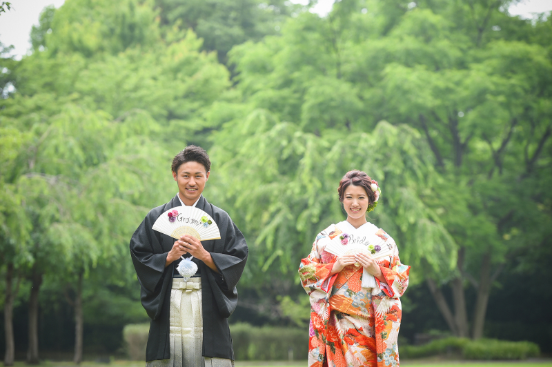 定番アイテム扇子と・・・