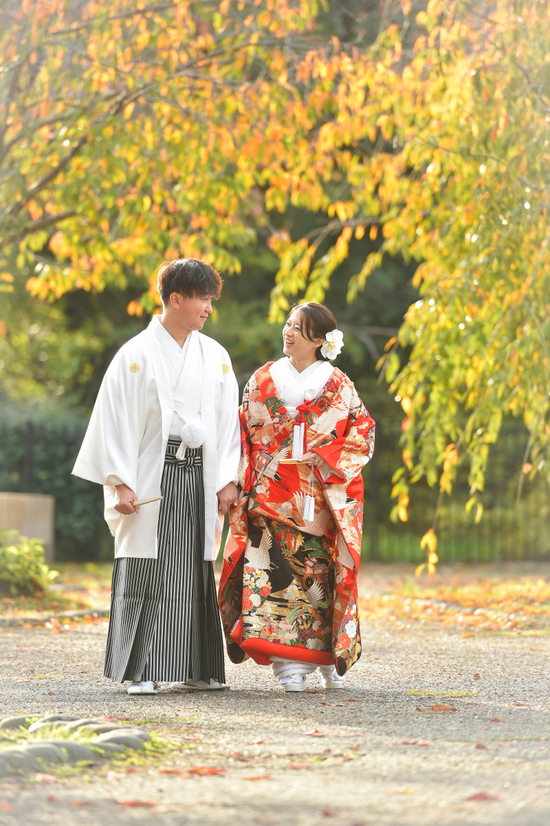 木々も色づき始めています