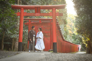 和装１洋装１【スタジオ＆ロケ】〜Nangong Taisha Shrine〜