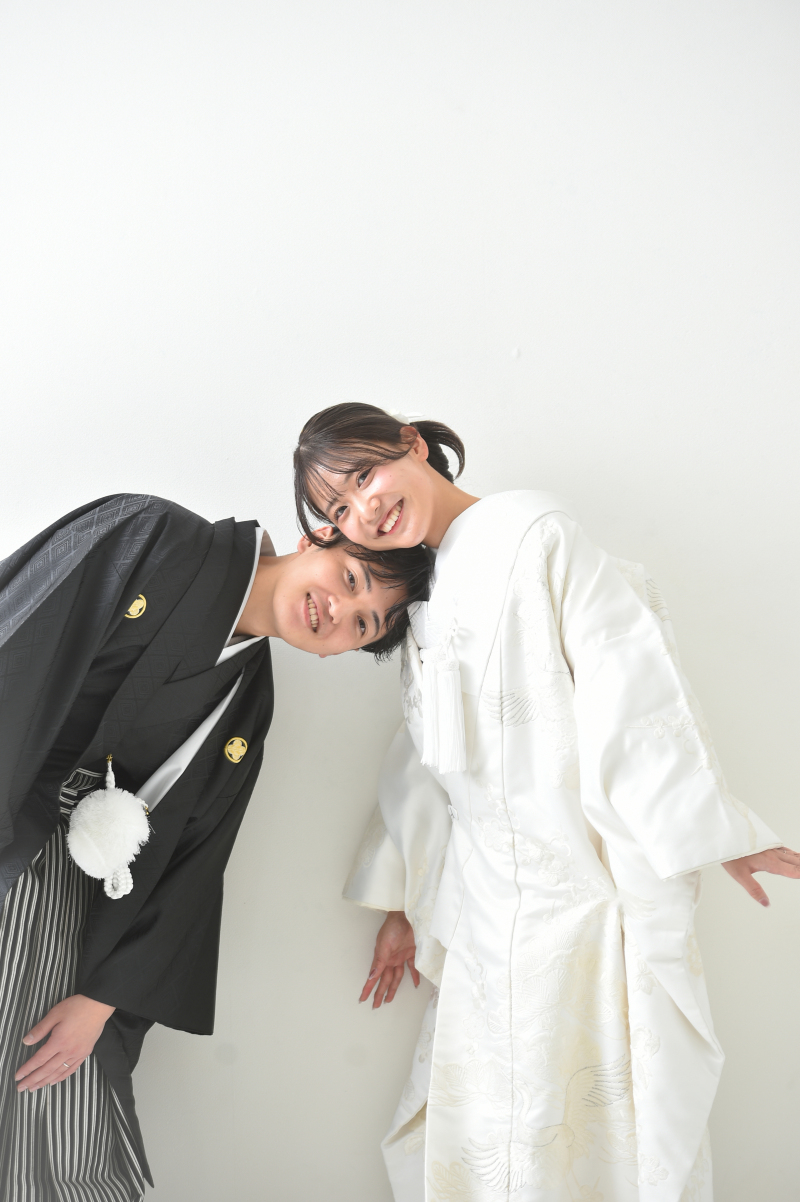 おどけたポーズで♡