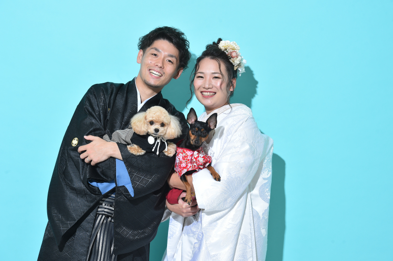 ワンちゃんと・・・