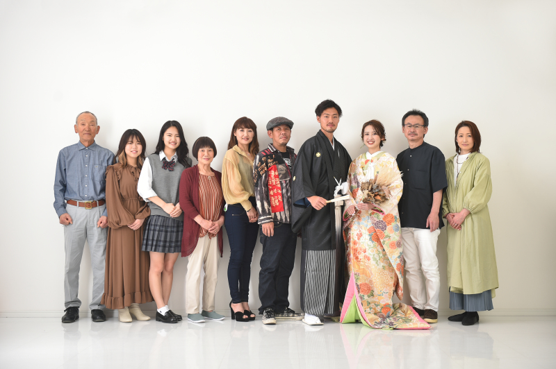 家族写真（スタジオ）