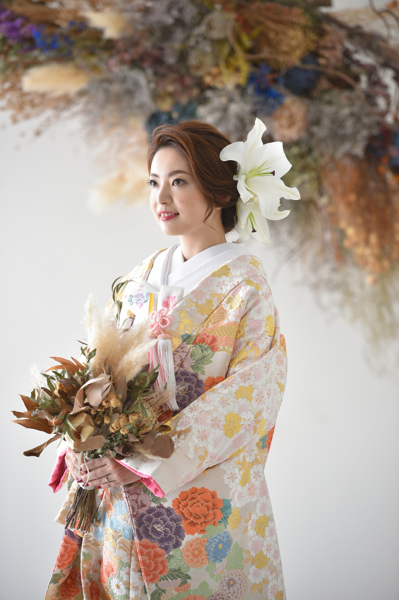 百合の花のヘッド・・・