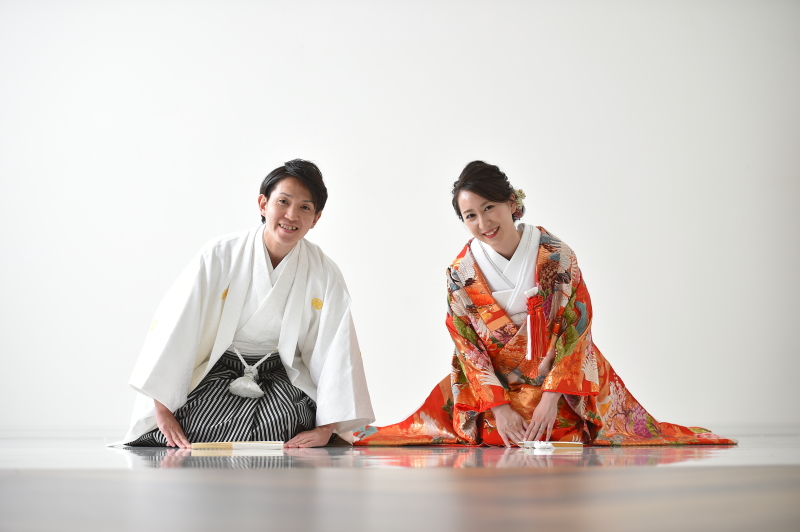 和装に着替えて・・・