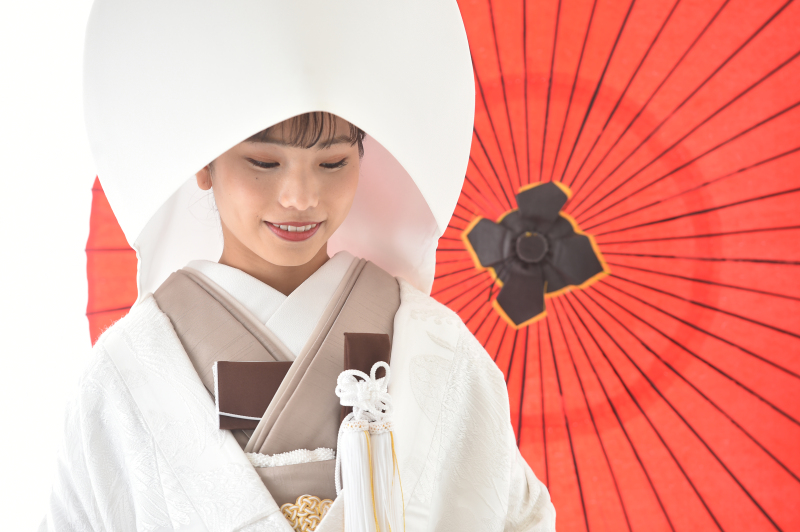 綿帽子と掛下変更