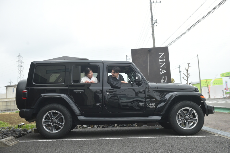 愛車とパシャリ