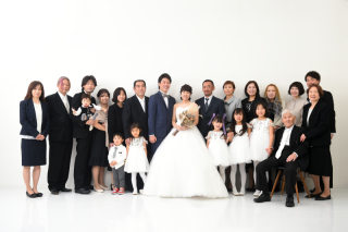 【和装１・洋装１】スタジオ　〜Blessings from everyone〜