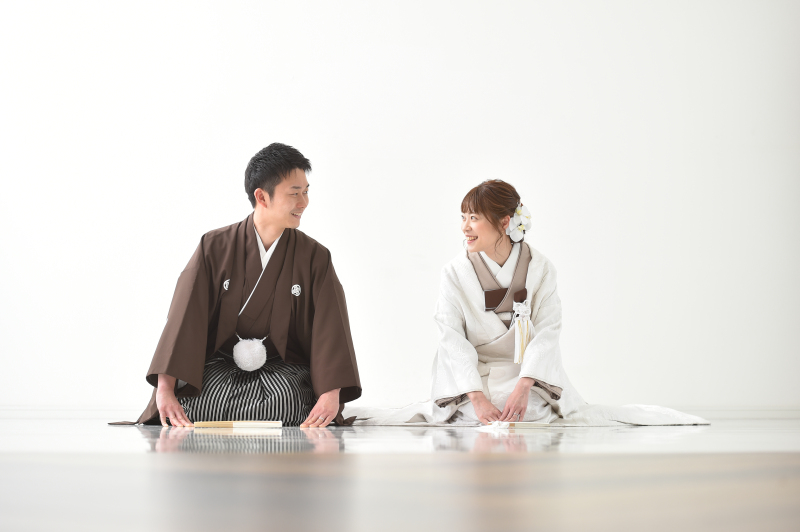 正座のお辞儀ショット