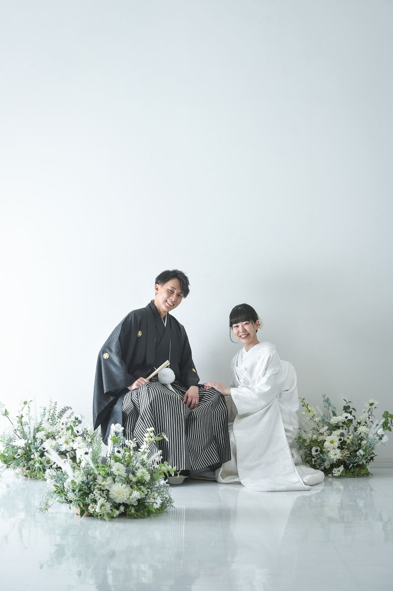 白いお花達と