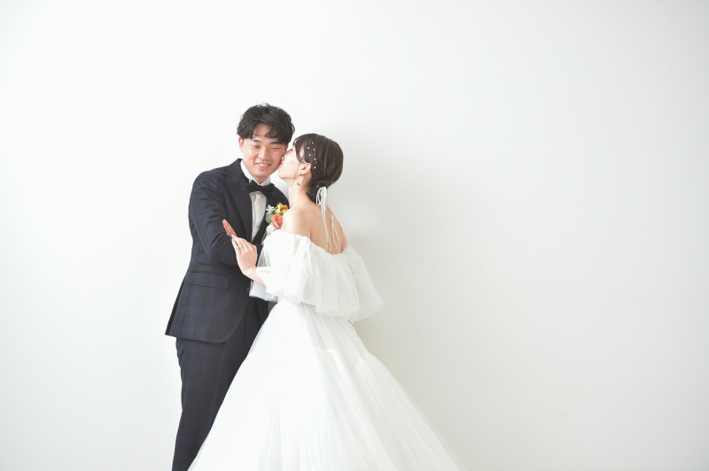 ほっぺにチュっ!