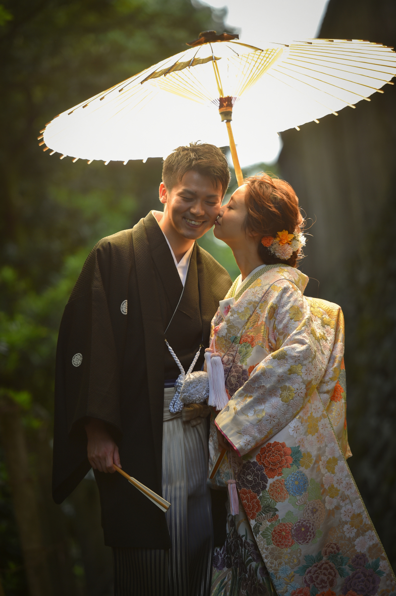 新郎様の表情が・・・