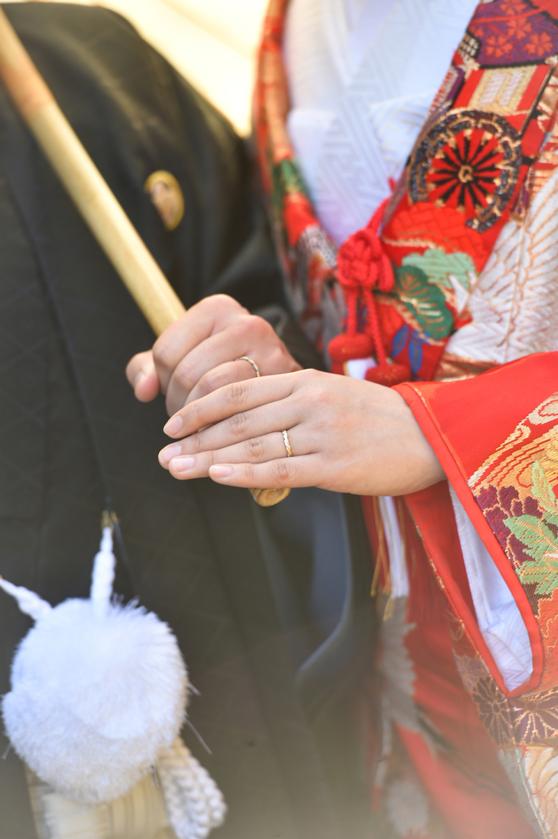 指輪ショット♡