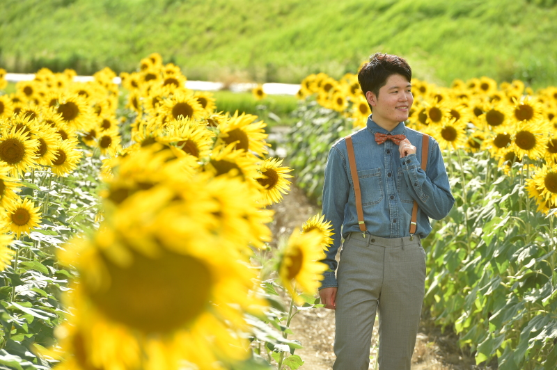 ひまわり畑 3