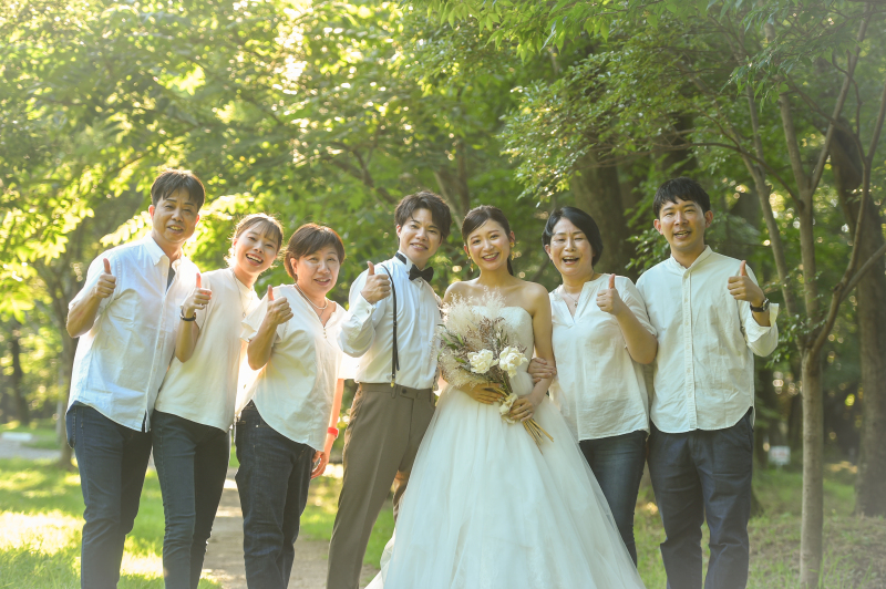 ラストは家族撮影。