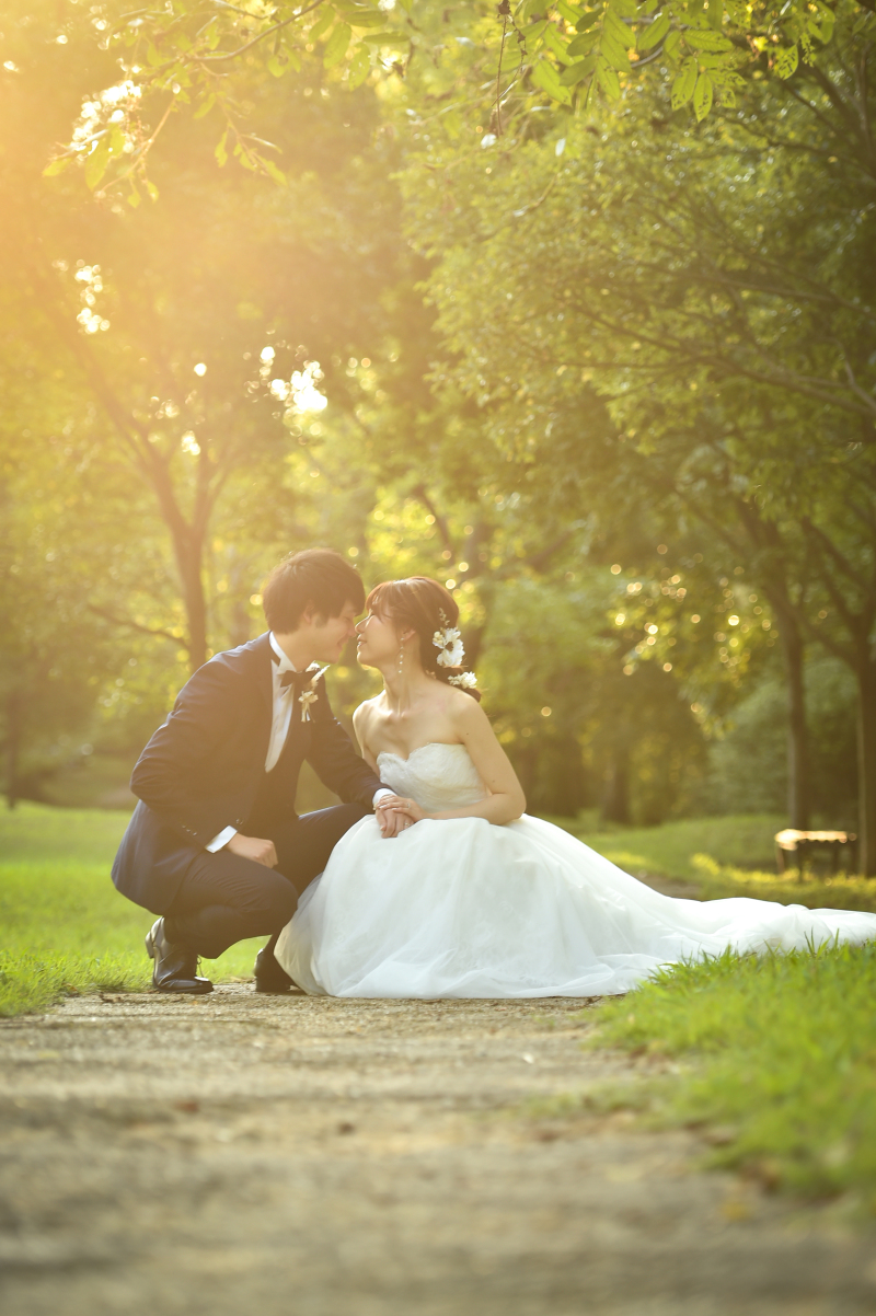 道の真ん中です