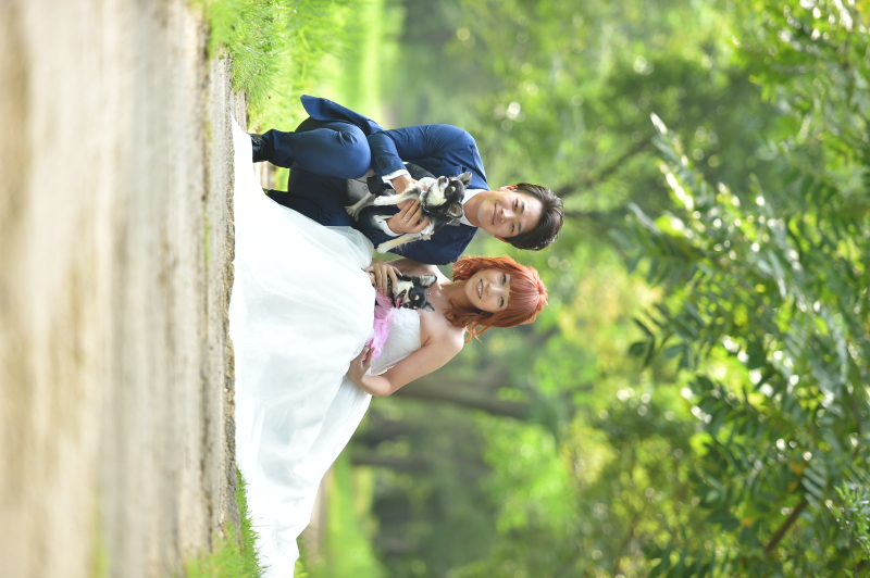 ワンちゃんとも・・・