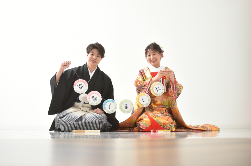 正座のガーランド