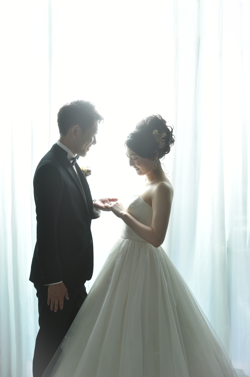 シルエットで大人っぽく。