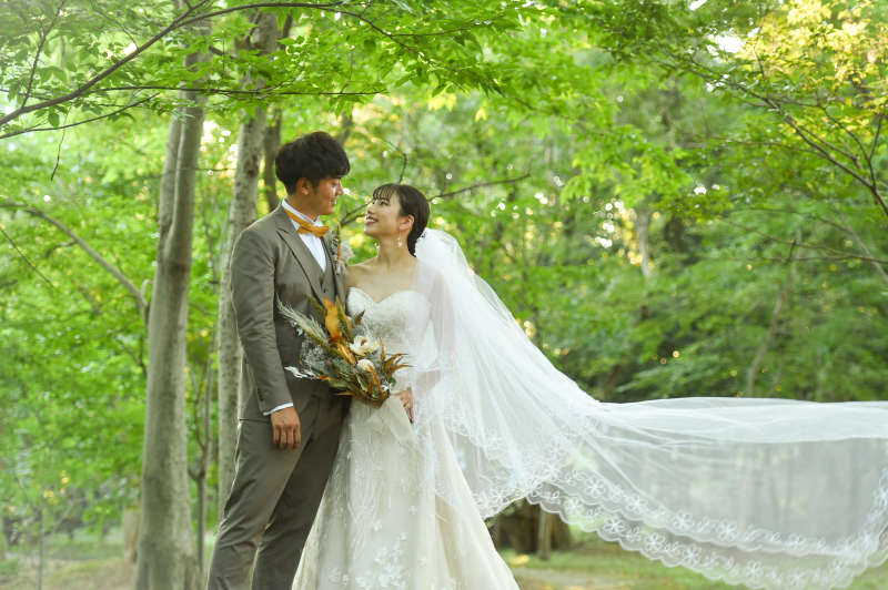 ロケーション撮影でのベールバージョン!!