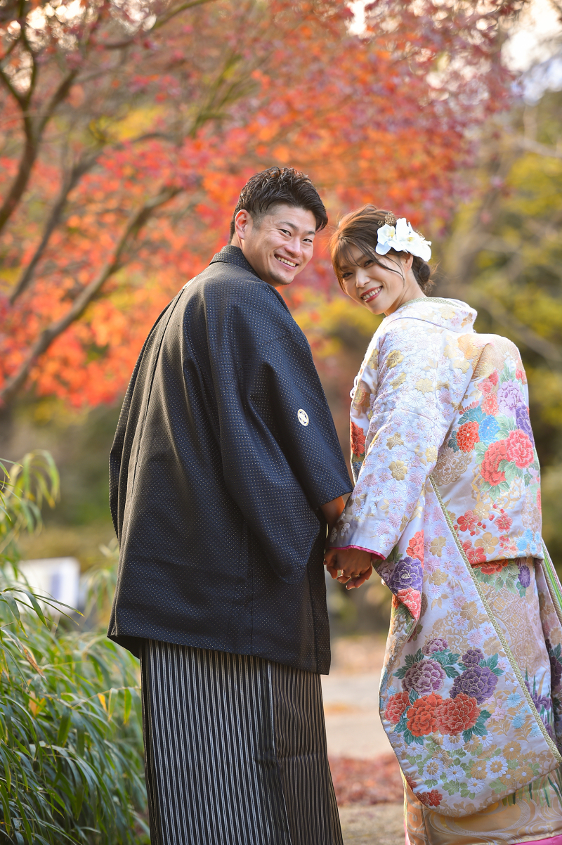 １２月後半での紅葉