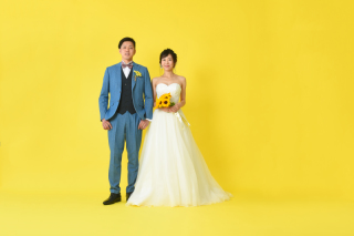 【洋装１点】スタジオ→ロケーション　〜The sunflowers〜