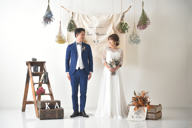 洋装に着替えて・・・