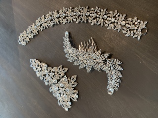 ビジューヘアパーツ