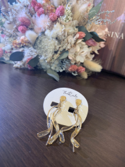 イヤリング(ゴールド)hineri