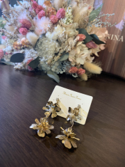 イヤリング(ゴールド)hana