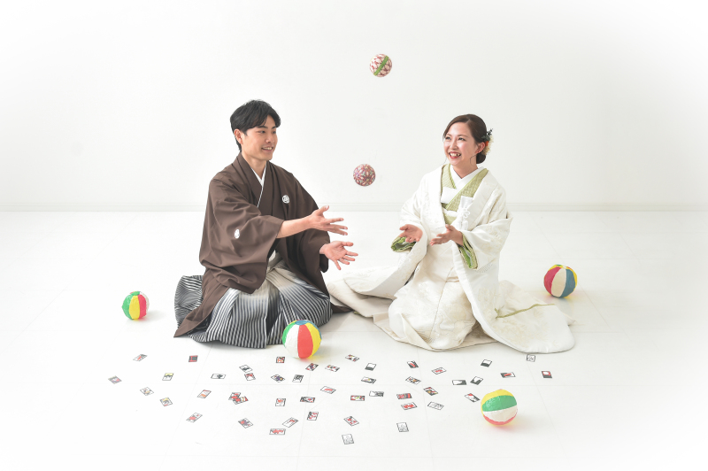 【和装2点・スタジオ】推し×2、和装プラン。白無垢、色打掛どっちかなんて選べない!!NINAこだわりのスタジオで快適に撮影。